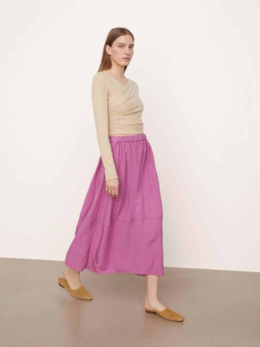 Vince Pull-On Tiered Skirt - Picture 2 of 7